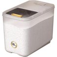 thumbnail image 1 of Wekity Sealed Grain Storage Container, Rice Jar, Kitchen Rice Dispenser, Nut Container, 4 Specifications Available,Clear-1057, 1 of 5