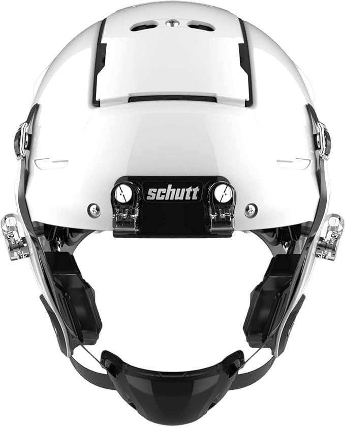Schutt F7 VTD Adult Football Helmet, XL White, Tectonic Energy