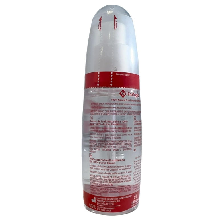 ID Lubricants, ID Frutopia Flavored Water Based Personal Lubricant,  Strawberry, 3.4 oz. Gel. - Walmart.com