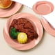 thumbnail image 1 of Plato redondo de desayuno ButterStyle 7,76 pulgadas – PP engrosado con aspecto cerámico, amarillo pastel, beige rosado verde, antideslizante, apilable y elegante plato para cena de restaurante en, 1 of 6