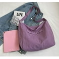 thumbnail image 6 of HLSOHJP Nylon Hobo Bags Large Tote Bag Women Crossbody Purse Soft Shoulder Bag Casual Work College Travel Handbags Top-Handle Bag, 6 of 7