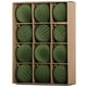 thumbnail image 1 of 12 bolas navideñas de terciopelo flocadas, adornos navideños de plástico, adornos colgantes decorativos para árbol de Navidad, decoración de 2,4 cm., 1 of 6