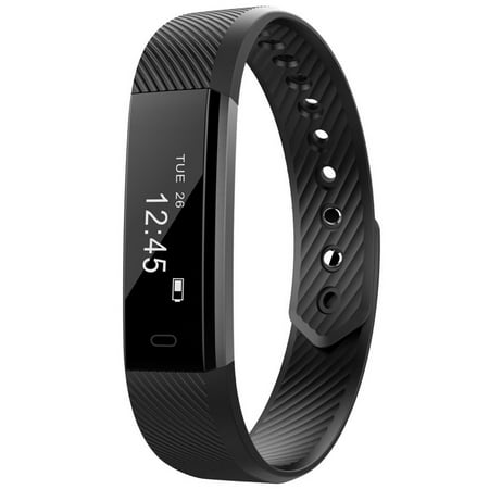 ID115 Smart Bracelet Heart Rate Monitor Fitness Tracker Step Counter Bluetoth Band Alarm Clock Vibration Wristband