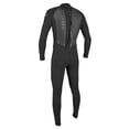 thumbnail image 2 of ONeill Traje de neopreno completo con cremallera trasera para hombre Reactor-2 de 32 mm NegroNegro 3XL, 2 of 5