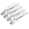 thumbnail image 2 of cciyu Chrome ABS Door Handle Cover Exterior for 2012-2020 for Chevrolet Sonic,2014-2017 for Chevrolet SS,2013-2020 for Chevrolet Trax,2011-2015 for Chevrolet Volt, Door Handle Cover Car(4PCS), 2 of 5