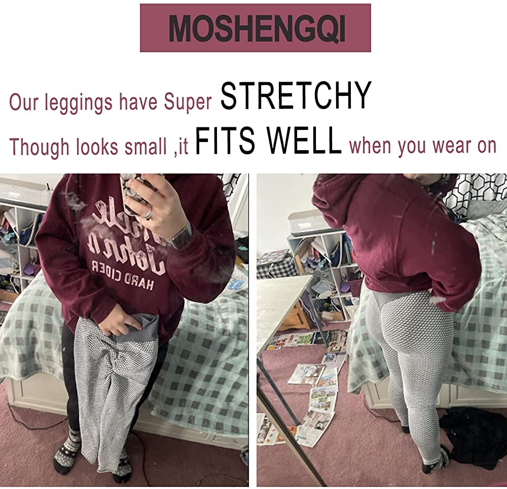 Women's Ruched Butt Lifting High Waist 