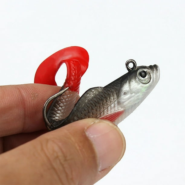 9g 12.5g Fishing Lures Set Multi-color Soft Bait With Single Hook