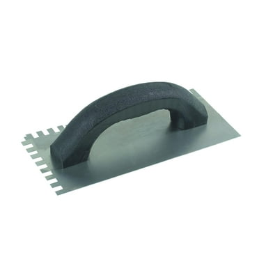 M-D Building Products 49100 1/4 in. x 1/4 in. x 1/4 in. Economy Square Notch Trowel