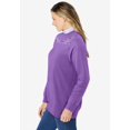 thumbnail image 3 of Woman Within Plus Size Layered-Look Sweatshirt, 3 of 6