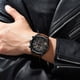 thumbnail image 5 of Reloj de pulsera informal de negocios con movimiento cronómetro de cuarzo para hombre, 5 of 8
