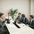 thumbnail image 7 of Furmax 8FT Conference Table for 10 People, 94.49L x 47.24W x 29.92H Inches Large Meeting Table with Cable Grommets, Modern Seminar Boardroom Table for Office Conference Room, Oak, 7 of 7