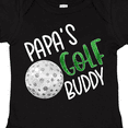 thumbnail image 4 of Inktastic Papa's Golf Buddy with Golf Ball Boys or Girls Baby Bodysuit, 4 of 5
