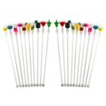 thumbnail image 1 of 20Pcs Tropical Drink Stirrers Cocktail Drink Stirrers 9 inch Mixer Bar with Wine Glass Patterns, Reusable Stirrers, 1 of 5
