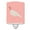 Pink Check, variant on Caroline's Treasures BB8163CNL Beltsville Small White Turkey Hen Blue Check Ceramic Night Light, 6x4x3", multicolor