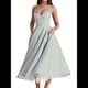 thumbnail image 2 of Vestidos de Invitada de Boda para Mujer, con Tirantes Finos, Corsé, para Fiesta de , con Encaje Floral, Vestidos Largos de Fiesta Fondo Azul L, 2 of 8