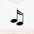 thumbnail image 4 of Inktastic Music Notes for the Music Lover Girls Baby Dress, 4 of 5
