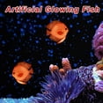 thumbnail image 4 of Unique Bargains Artificial Glowing Fish Floating Fake Fish Ornament Aquarium Artificial Fish Red 1 Set, 4 of 7