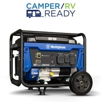 Westinghouse 4650 Peak Watt RV Ready Outlet, Gas Powered Portable Generator with CO Sensor