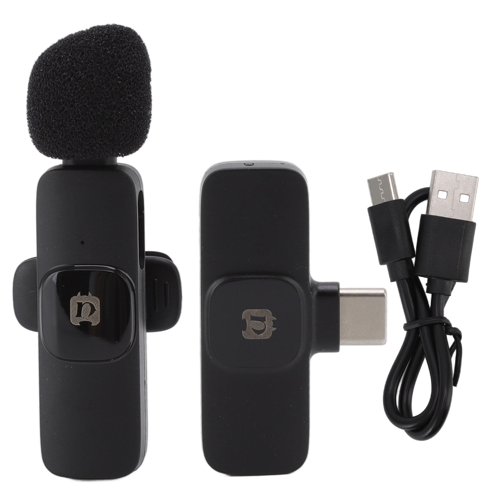 Mini Lapel Mic, Delayless Rechargeable Auto Synchronization Wireless