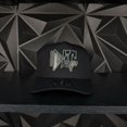 thumbnail image 2 of CT SnapBack Hat, Flat Brim Adjustable Baseball Cap, Trendy Hip Hop Streetwear, 2 of 5