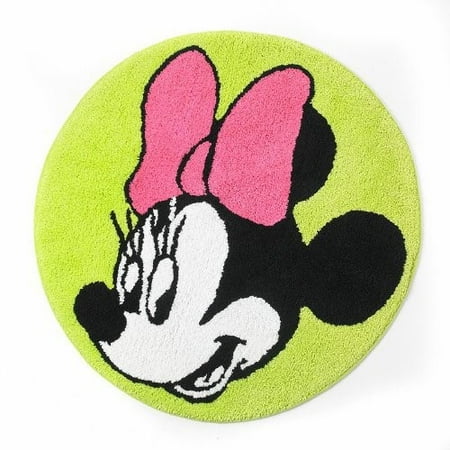 Disney Minnie Mouse Neon Bath Rug