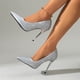 thumbnail image 2 of Zapatos Suaves para las Mujeres Cómodos Tacones Bajos Puntiagudos, Tacones Puntiagudos para las Mujeres Zapatos de Fiesta en Relieve, 2 of 9