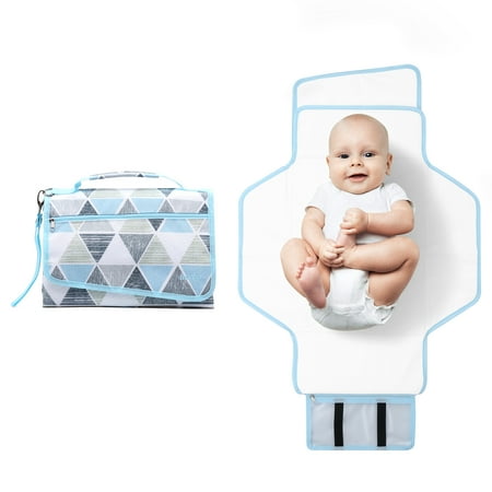 - Becko Portable Foldaway Babies’ Diaper Changing ad / Bag, Multifunctional Neutral Eco-friendly Tote Bag, Easy to Clean, with Anti-skid Band & Multiple Pockets