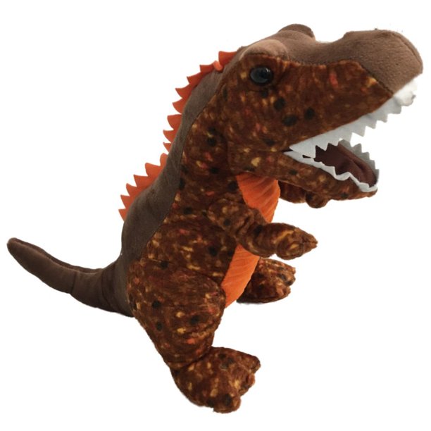 Hug Fun TRex Dinosaur Plush Stuffed Animal, 13 inch Dino Pal Walmart