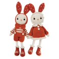 thumbnail image 1 of Monstrate Crochet Kit for Beginner Cute Rabbits Hook, Accessories Includes Yarn, Almacenamiento y organización del hogar Naranja, 1 of 1
