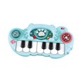 thumbnail image 2 of Juguete de Piano para Niños Pequeños, Juguete Musical Luminoso para Bebés, Juguete Musical Educativo Portátil para Niños de 3, 4, 5, 6 años de Nacimie Garra Azul, 2 of 8
