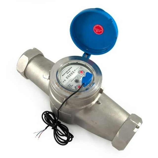Compteur d'Eau en Acier Inoxydable de 2 Po avec Sortie Impulsionnelle