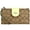 SV/Khaki/Pale Lime, variant on Women's Tech Wallet in Colorblock Signature Canvas (Light Khaki - Faded Blush)