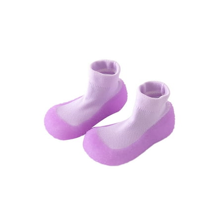 

SIMANLAN Minimalist Barefoot Sock Shoes Gym Yoga Shoes for Womens Mens Multi-Purpose & Ultra-Portable Shoes Footwear Glowing Purple 9C-10C