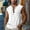White, variant on SGFCWSX Mens Tank Tops Linen Sleeveless Shirts Casual Summer Lightweight Breathable Daily Wear Muscle Tees Light Blue Size XL