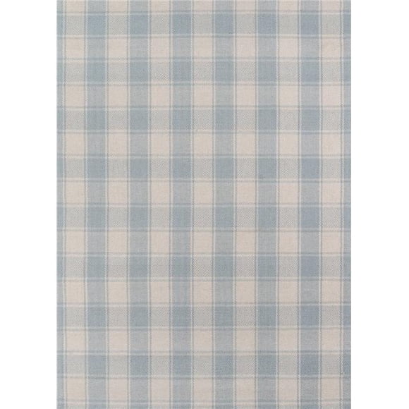 Erin Gates MARLBMLB-1LBL2380 Tissé à la Main Marlborough Runner Zone Tapis&44; Bleu Clair - 2 Pi 3 Po x 8 Pi.