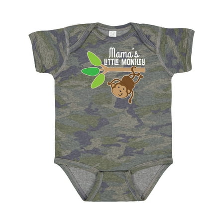 

Inktastic Mama Little Monkey Grandchild Gift Baby Boy or Baby Girl Bodysuit