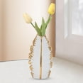 thumbnail image 1 of Florero BLESIY de Hoja Galvanizada Soporte de Flores Adorno de Escritorio, 1 of 8