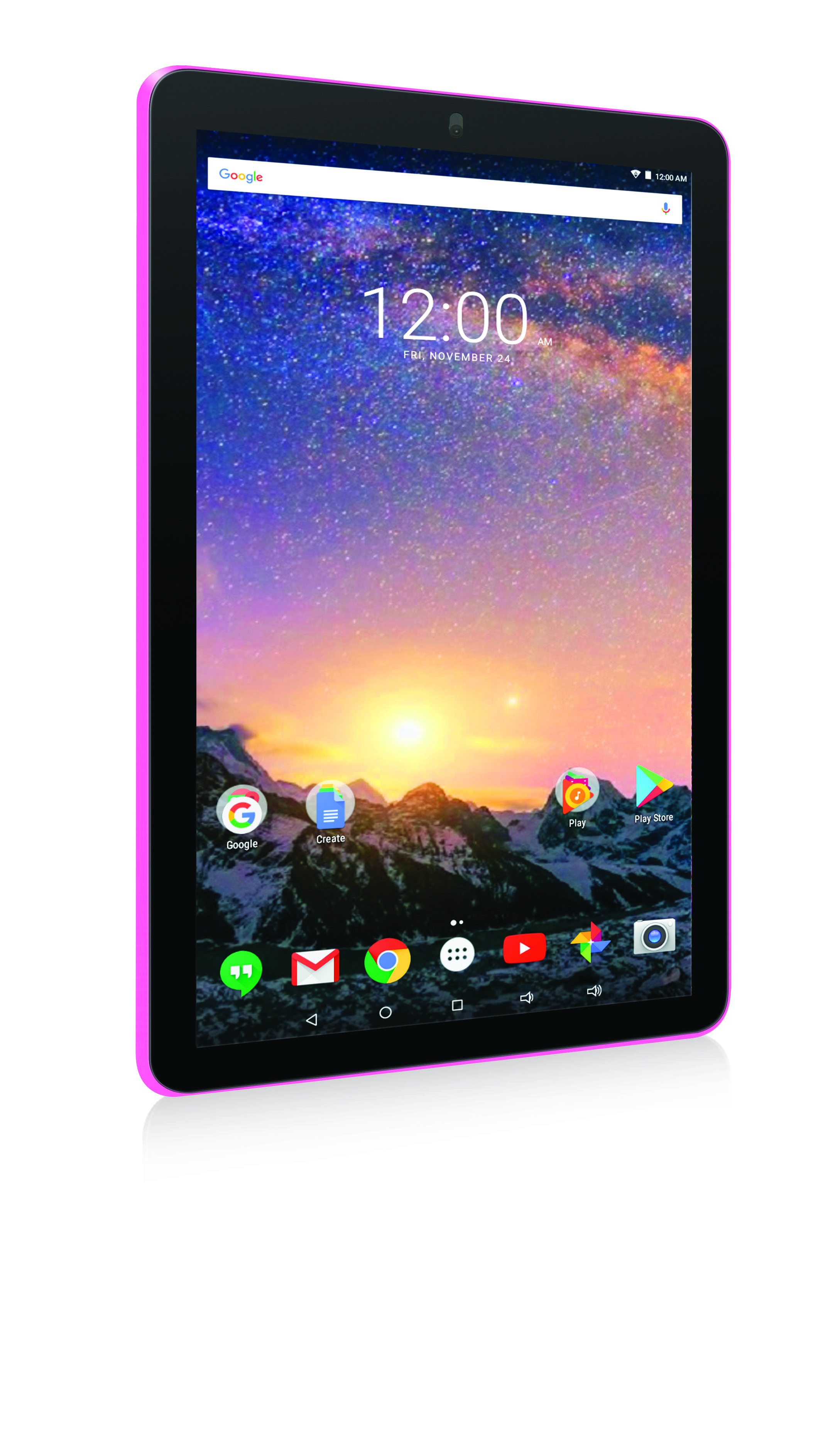 RCA Galileo Pro 11.5" 32GB 2-in-1 Tablet with Keyboard Case Android OS, Pink (Google Classroom Ready) - image 4 of 4