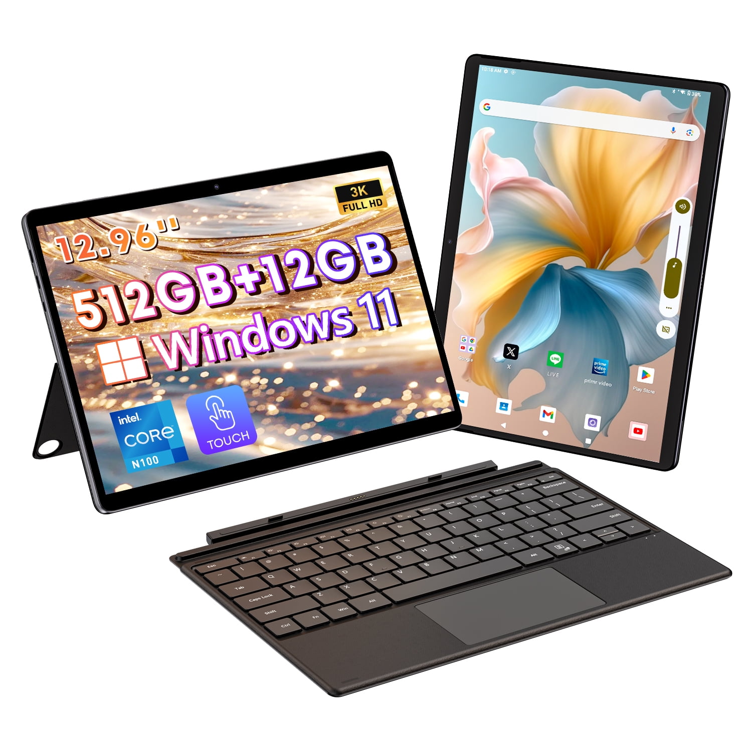CHUWI Hi10 Max | 12.96インチ | Intel N100 | 12GB+512GB