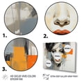 thumbnail image 3 of Designart "Stylish Geometric Silhouette II" Fashion Floater Framed Canvas Art Print, 3 of 7