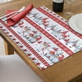 thumbnail image 3 of Set De Table En Coton Fusionné Trio De Gnomes - Lot De 12, 3 of 3