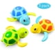 thumbnail image 1 of Juguetes de baño para bebés Baño de baño para bebés Baño de natación BañeraJuguetes para la piscina para niños pequeños Niños Niñas (3 PCS, 3 colores) brillar Juguete, 1 of 6