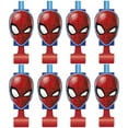 thumbnail image 4 of (2 pack) Spiderman Party Blowers, 8ct, 4 of 8