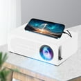 thumbnail image 4 of Gosuguu Portable Mini LED Projector, Home Theater System, 1080p HD Decoding, Connects via HDMI/USB/AV for TV, Phone, and Memory Card Playback, 4 of 9