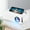 White, variant on Portable Wall Projector for Bedroom, Mini Projector with Remote LED, Phone Projector 1080p HD, Projecter for Living Room and Bedroom HDMI/USB/Av/Memory Card