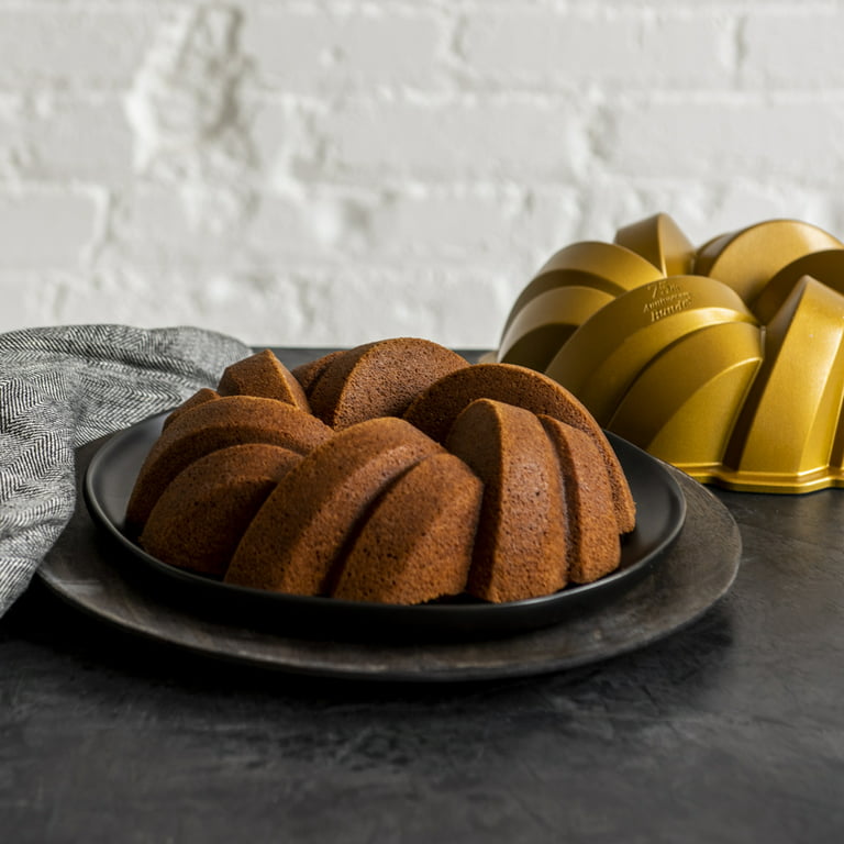 Nordic Ware Nonstick Cast Aluminum 75th Anniversary Bundt Cake Pan