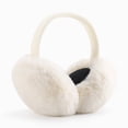 thumbnail image 1 of maskred Cache-Oreilles Pliable Mode Réchauffe-Oreilles Couleur Unie Confortable Résistant au Froid Antigel Cache-Oreilles Femmes Blanc 1Set, 1 of 6