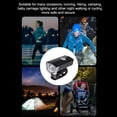 thumbnail image 4 of PC ABS 3W LED USB Cargando 300lm 800mAh Luz de bicicleta3W IP65 Luz de bicicleta impermeable 800mAh lámpara de bicicleta de alto brillo recargable de montaña de montaña de montaña Kearding OD002227-02, 4 of 7