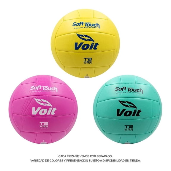 Balón de Voleibol Voit Soft Touch varios modelos 1 pieza