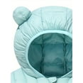 thumbnail image 6 of WIBACKER Baby Boys Girls Winter Coats with Pockets Toddler Light Puffer Down Jacket Infant Kids Bear Hoods Padded Outwear, 6 of 6